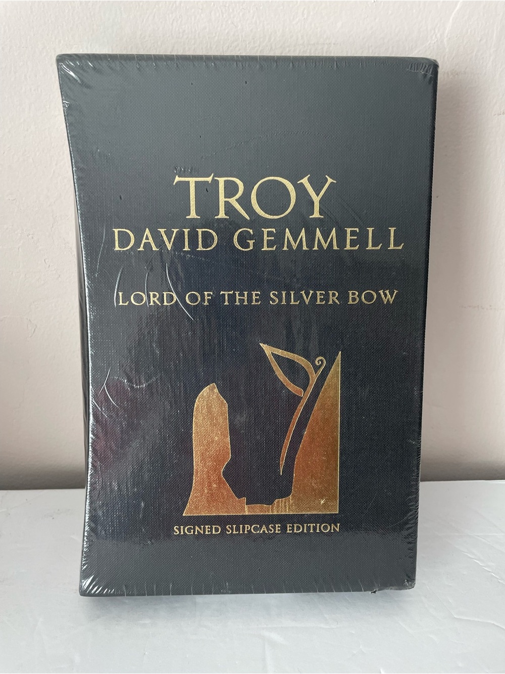 David Gemmell TROY Lord Of The Silver Bow Signed Hardback New Slipcase Sealed